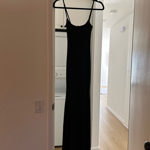 Reformation Cosmo knit dress black - Picture 3 of 8